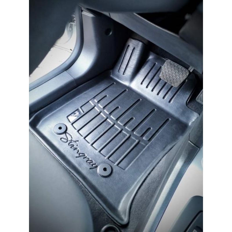 3D килимки для FORD Fiesta (Mk7) (USA) (2010-2017)  з бортиками 30 мм (Stingray)