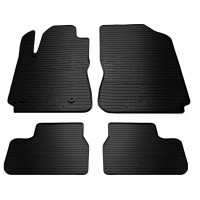 Гумові килимки в салон для Citroen C4 Cactus (2014-...) комплект з 4 штук (Stingray)