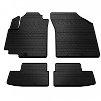 Гумові килимки в салон для Opel Agila B (2007-2014) комплект з 4 штук (Stingray)