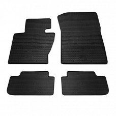Гумові килимки в салон для BMW X3 (E83) (2004-2010) комплект з 4 штук (Stingray)