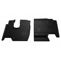 Гумові килимки в салон для Mercedes Benz ATEGO (1998-2004) комплект з 2 штук (Stingray)