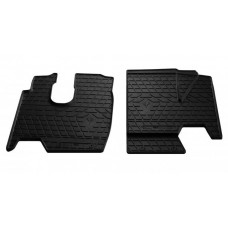 Гумові килимки в салон для Mercedes Benz ATEGO (1998-2004) комплект з 2 штук (Stingray)