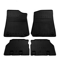 Гумові килимки в салон для Jeep Wrangler (JL) (5 doors) (2018-...) комплект з 4 штук (Stingray) Гумові килимки в салон для Jeep Wrangler (JL) (5 doors) (2018-...) комплект з 4 штук (Stingray)