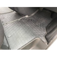Гумові килимки в салон для Opel Vivaro B (2014-...) комплект з 3 штук (Stingray)