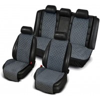 Універсальні накидки на сидіння сірі (повний комплект)