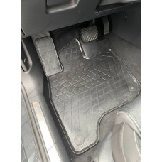 Гумові килимки в салон для Volkswagen e-Golf (2014-2020) комплект з 4 штук (Stingray)