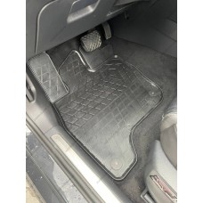 Гумові килимки в салон для Volkswagen e-Golf (2014-2020) комплект з 4 штук (Stingray)