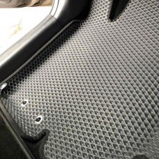 Комплект 3D EVA килимків з бортами для Audi Q7 (4L) (2005–2015) | Металевий підп'ятник у подарунок