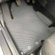 Комплект 3D EVA килимків з бортами для Audi A6 (C6) (2004-2011) | Металевий підп'ятник у подарунок