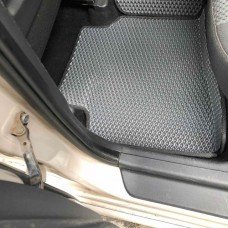 Комплект 3D EVA килимків з бортами для Mini Cooper I R50 (2001-2006) | Металевий підп'ятник у подарунок