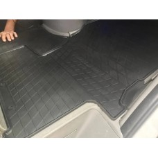 Гумові килимки в салон для Volkswagen Crafter (2006-2016) (1plus2) комплект з 3 штук (Stingray)