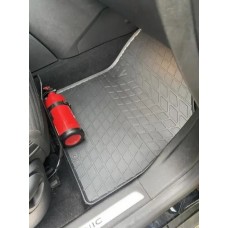 Гумові килимки в салон для Renault Scenic IV (2016-...) комплект з 4 штук (Stingray)