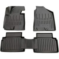 3D килимки для KIA Sportage (SL) (2010-2015)  з бортиками 30 мм (Stingray)
