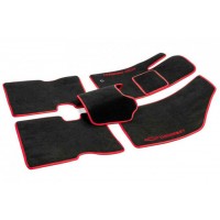 Текстильні (ворсові) коврики для Great Wall Haval H6 III (2020-...) (Чорний | Сірий | Антрацит) (Standart)