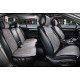 Преміальні накидки на сидіння Elegant Maxi PARMA (чорні, сірі, темно-сірі, коричневі і бежеві)