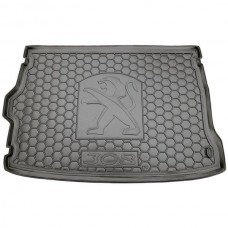 Килимок в багажник для Peugeot 308 II (T9) (hatchback) (2013-...) (Avto-Gumm)