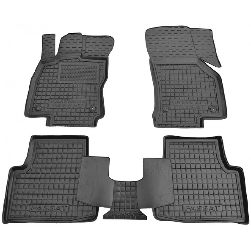 Коврики в салон Volkswagen Passat B8 (2014-...) (Avto-Gumm)