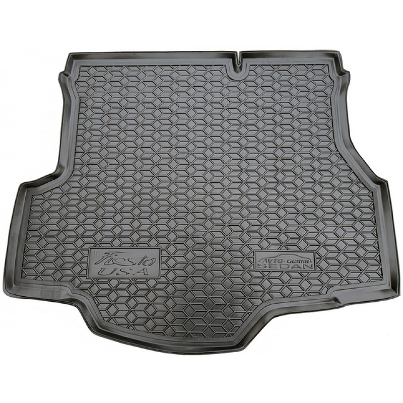 Килимок в багажник для Ford Fiesta (Mk7) 2010-2017 Sedan (AVTO-Gumm)