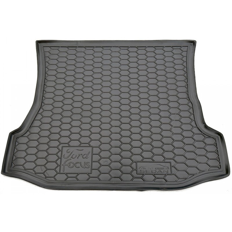 Килимок в багажник для Ford Focus I (C170) 1998-2004 Sedan (Avto-Gumm)