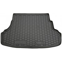 Килимок в багажник для Hyundai Accent (RB) 2010-2017 sedan цільна спинка (Avto-Gumm)