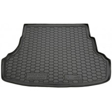 Килимок в багажник для Hyundai Accent (RB) 2010-2017 sedan цільна спинка (Avto-Gumm)