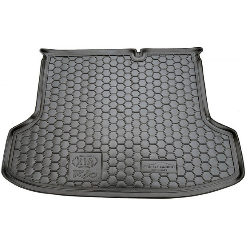 Килимок в багажник для Kia Rio 2005-2010 Sedan (Avto-Gumm)