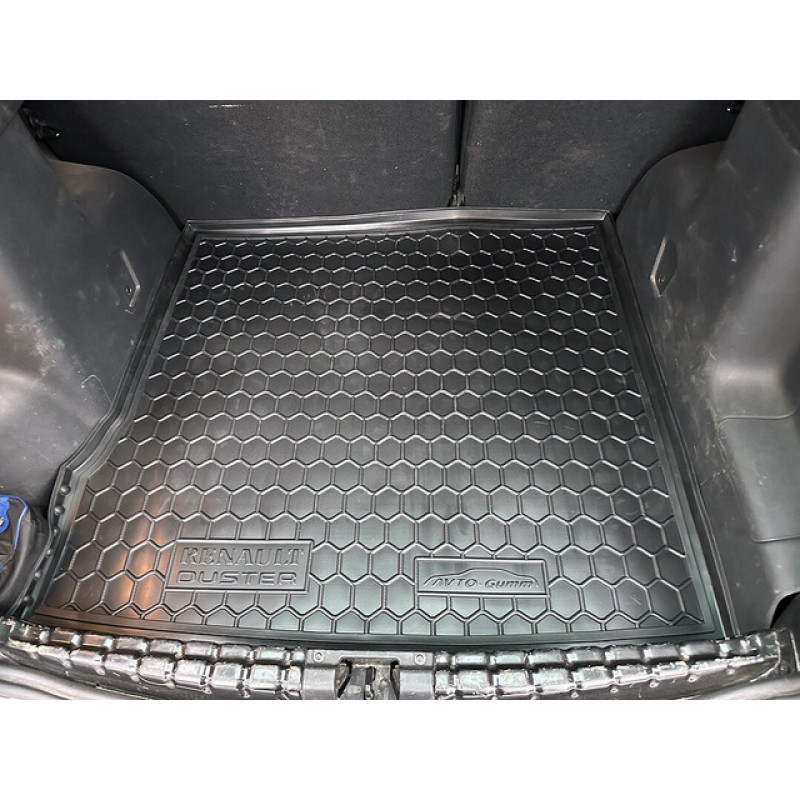 Килимок в багажник для Renault Duster 2010-/2015- (2WD) (Avto-Gumm)