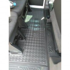 Коврики в салон Ford Transit Custom (2012-...) 3 ряд (Avto-Gumm)