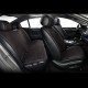 Комплект універсальних преміум накидок для сидінь BELTEX Monte Carlo, black-red (чорні з червоною прошивкою)