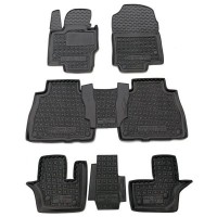 Коврики в салон Mercedes Benz X167 GLS (2019-...) 7 місць (Avto-Gumm)