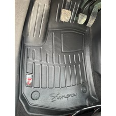 3D килимки для OPEL Zafira B (2005-2011)  з бортиками 30 мм (Stingray)