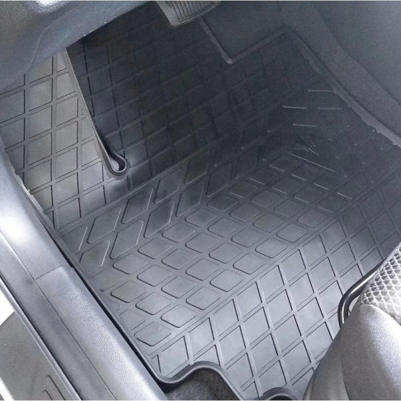 Гумові килимки в салон для Hyundai Creta (2014-...) комплект з 4 штук (Stingray)