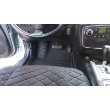 Комплект 3D EVA килимків з бортами для Hyundai Sonata (NF) (2004-2010) | Металевий підп'ятник у подарунок