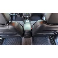 Комплект 3D EVA килимків з бортами для Hyundai Sonata (NF) (2004-2010) | Металевий підп'ятник у подарунок