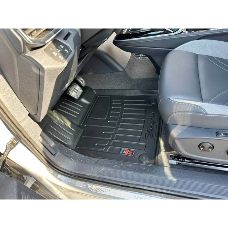 3D килимки для Volkswagen ID4 (2020-...)  з бортиками 30 мм (Stingray)