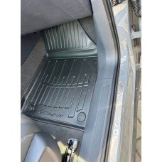 3D килимки для Skoda Enyaq IV (2021-...) з бортиками 30 мм (Stingray)