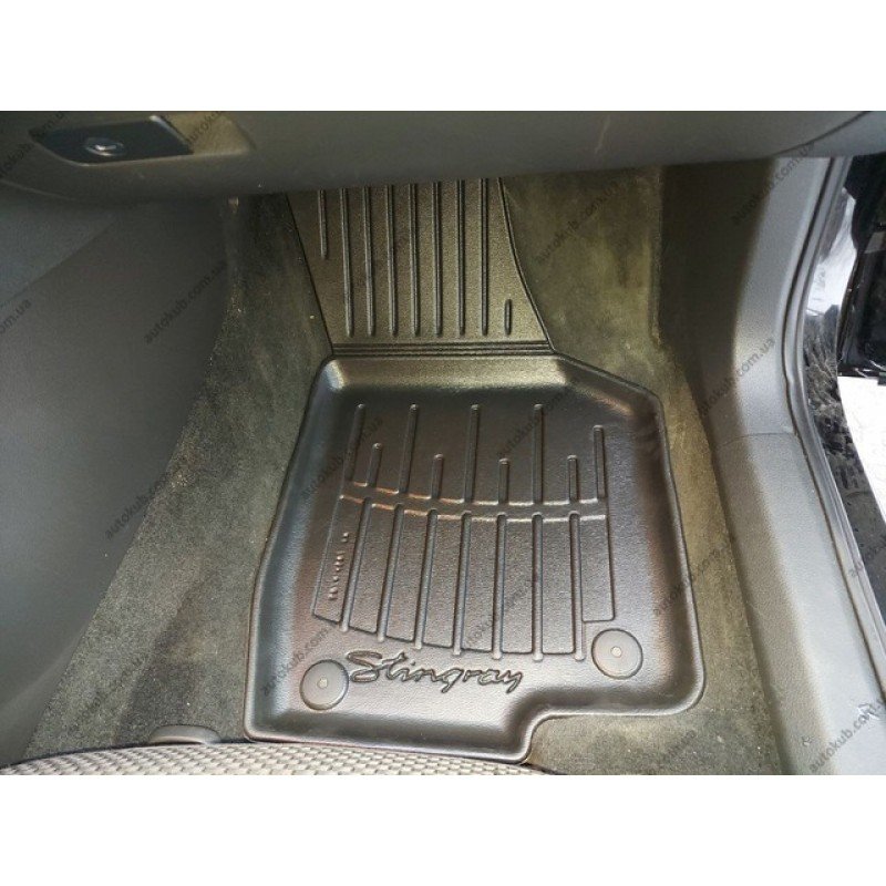 3D килимки для VOLKSWAGEN Passat B7 (USA) (2011-2018)  з бортиками 30 мм (Stingray)