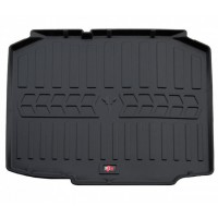 Килимок в багажник для Skoda Fabia II (5J) (2007-2014) Hatchback з бортиками 30 мм (Stingray)