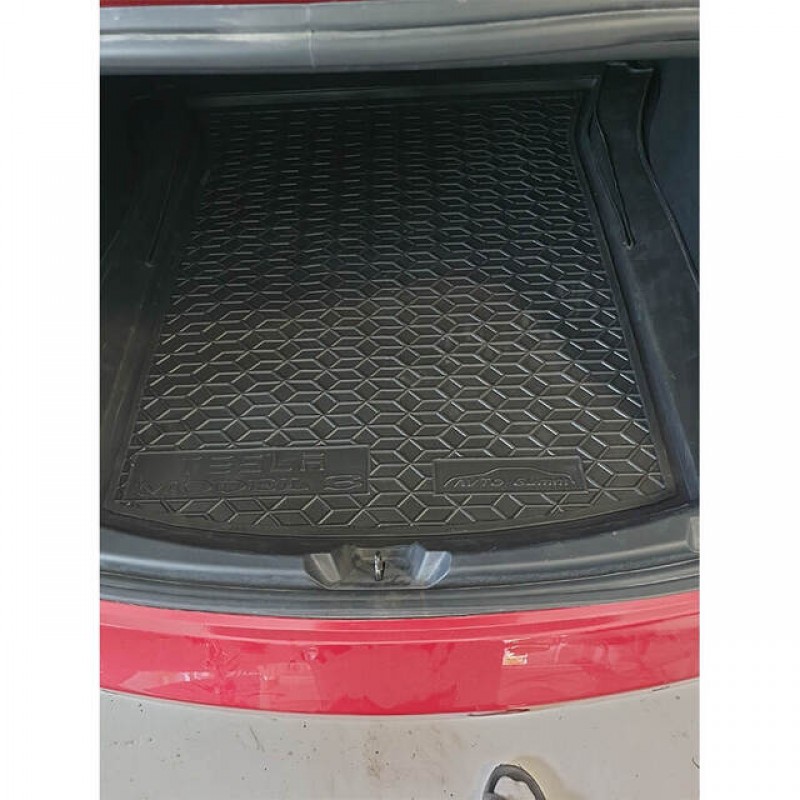 Килимок в багажник для Tesla Model 3 2017- (Avto-Gumm)