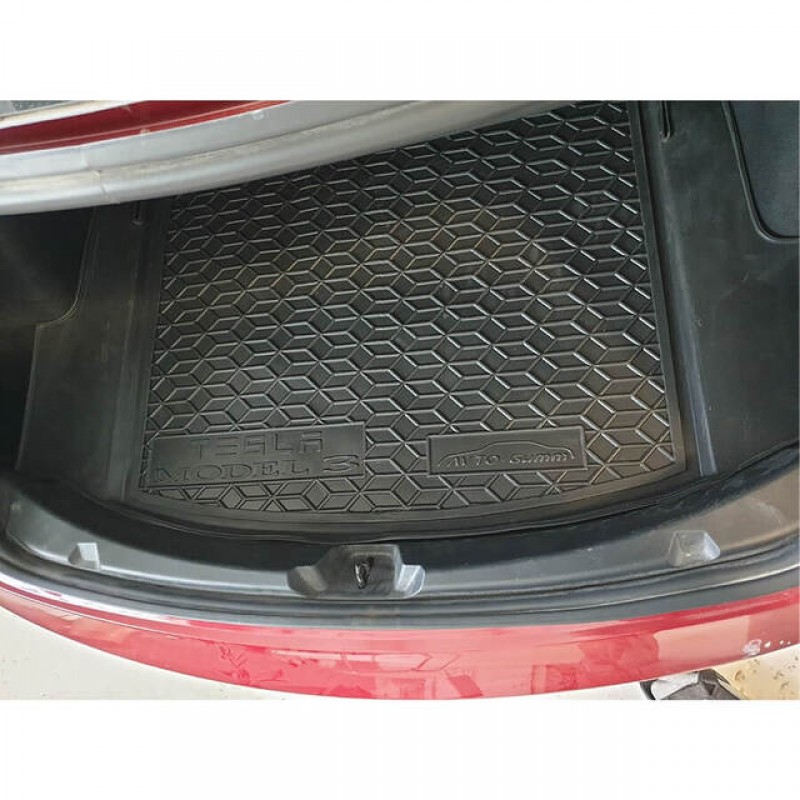Килимок в багажник для Tesla Model 3 2017- (Avto-Gumm)