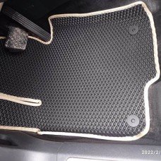 Комплект 3D EVA килимків з бортами для Acura MDX (YD3) (2013-...) | Металевий підп'ятник у подарунок