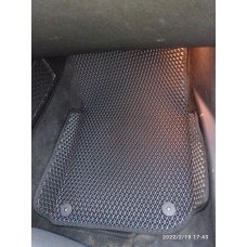 Комплект 3D EVA килимків з бортами для Skoda Superb ІІ (3T) (2008-2015) | Металевий підп'ятник у подарунок