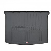 Килимок в багажник для Volkswagen Caddy (2003-2020) коротка база, 3-х дверний з бортиками 30 мм (Stingray)