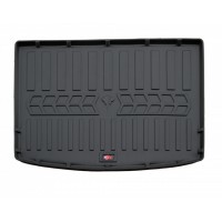 Килимок в багажник для Volkswagen Golf Plus (2005-2014) з бортиками 30 мм (Stingray)