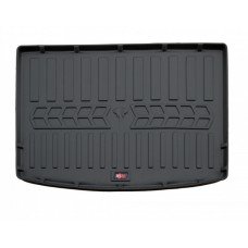 Килимок в багажник для Volkswagen Golf Plus (2005-2014) з бортиками 30 мм (Stingray)
