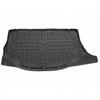 Килимок в багажник для Nissan Leaf (ZE0) (2010-2017) (з сабвуфером) з бортиками 30 мм (Stingray)
