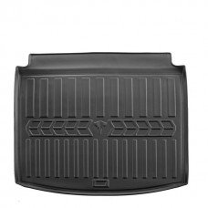 Килимок в багажник для SEAT Leon III (5F) (2012-2019) (universal) нижня поличка з бортиками 30 мм (Stingray)