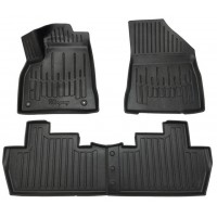 3D килимки для PEUGEOT 5008 (2008-2017)  з бортиками 30 мм (Stingray)