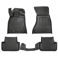 3D килимки для Audi A4 (B8) (2007-2015)  з бортиками 30 мм (Stingray)
