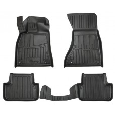 3D килимки для Audi A4 (B8) (2007-2015)  з бортиками 30 мм (Stingray)